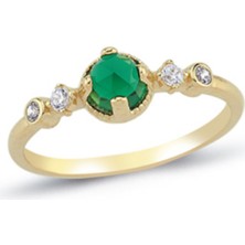 Oroline Kuyumculuk 8 Ayar Trend Altın Yüzük