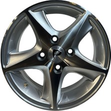 Bk Jant 4 Adet BK-087 5.5*13 4*100 ET35 73.1 Sılver Jant  (Takım)