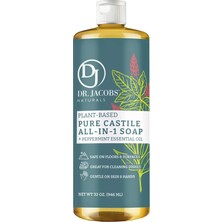 Dr. Jacobs Naturals Nane Özlü Çok Amaçlı Bitkisel Kastil Sabun 946ML