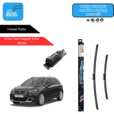 Seat Arona Uyumlu 2017-2025 Bosch Aerotwin Araca Özel Ön Silecek Takımı 650-450MM