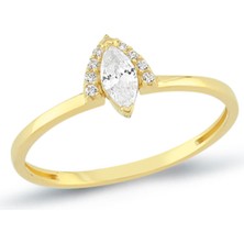 Oroline Kuyumculuk 8 Ayar Trend Altın Yüzük