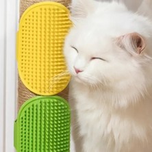 Melfxxl Hayvan Tüy Toplama Yıkama ve Köşe Kaşınma Silikon Fırçası