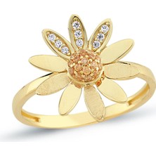 Oroline Kuyumculuk 8 Ayar Trend Altın Yüzük