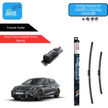 Cupra Leon Uyumlu 2023-2025 Bosch Aerotwin Araca Özel Ön Silecek Takımı 650-450MM