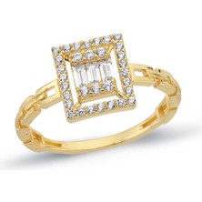 Oroline Kuyumculuk 14 Ayar Trend Altın Yüzük