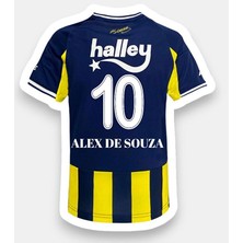Alaturka Mix Fênerbâhçe 25-26 Sezon Iç Saha Çubuklu Alex De Souza 10 Futbol Forması
