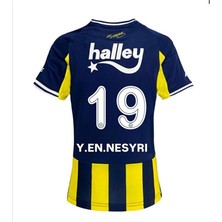 Alaturka Mix Fe.ner.bah'çe 2025/2026 Y.en.nesyri 19// Yeni Sezon Çubuklu Yetişkin Futbol Forması