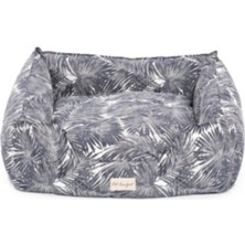 Pet Comfort Alpha  Siyah-Beyaz Köpek Yatağı M 80x65cm