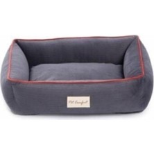 Pet Comfort Golf  Gri Kedi ve Köpek Yatağı XS 55x45cm