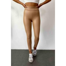 Indispensablely Kadın Yüksek Bel Içi Şardonlu Fırsat Ürün Toparlayıcı Tayt