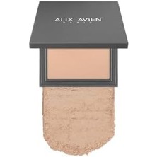 Alıx Avıen Kompakt Pudra - 12 Saate Kadar Kalıcılık - Soğuk-Nötr Cilt Alt Tonu - Compact Powder 06 Creamy
