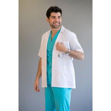 Almesta MM982 - Ceket Yaka Kısa Kollu Önlük