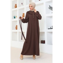 Elbise Koyu Kahverengi 202
