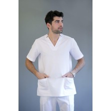 Almesta MM976-977 - V Yaka Kısa Kollu Alpaka Takım