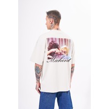 Machinist Erkek Don't Play With Oversize Tişört Uzay Grisi