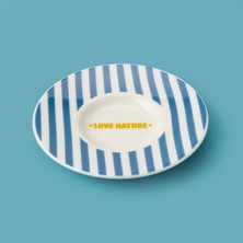 Matmel Kitchen Love Nature Çay Tabağı - Mavi - 13 cm