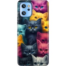 Grabono Reeder S19 Max Pro Kılıf Silikon Tema Baskı Uv Kedi Ordusu