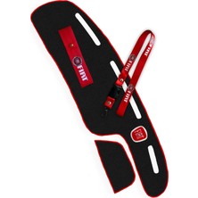 Tusba Market Fiat Tipo - Tempra Torpido Koruyucu Halı & Tampon İpi / Dijital Gösterge & Oto Ayna Askısı