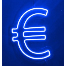 Euro Amblemi Neon LED Tabela