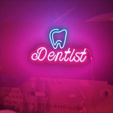 Dis Hekimi Neon Tabela Neon Yazı Dekoratif Aydınlatma
