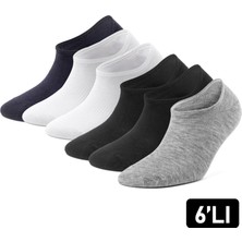 Just Inner Erkek Çorap 6'lı Sneaker (Bambu)