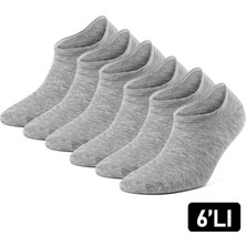 Just Inner Erkek 6’lı Bambu Çorap Sneaker Dikişsiz Rahatlık Hissi (11300)