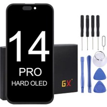 Çelik Pro Apple Uyumlu Iphone 14 Pro Ekran LCD Dokunmatik Full Gx OLED