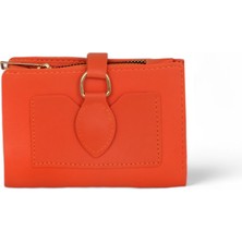 Tonny Black Kadın Mercan Deri Görünümlü Cüzdan