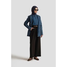 Armine Trend Bol Paça Pantolon Siyah 25YT210
