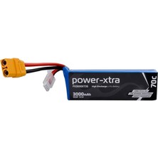 Power-Xtra PX3000XT3S - 3S1P - 11.1V 3000 Mah Li-Polymer Pil - 70C
