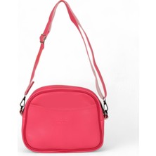 Tonny Black Kadın Fuşya Suni Deri Askılı Çapraz Çanta