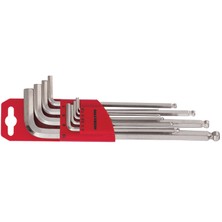 İzeltaş Izeltaş 4906003109 9'lu Yuvarlak Başlı Uzun Allen Takımı