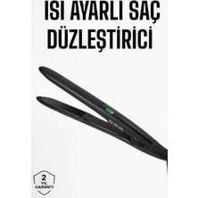 Epilons Saç Düzleştirici Isı Ayarlı Döner Kablo Yıpranma Karşıtı