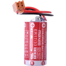 Maxell Er-17/33 3.6V Lithium Batarya Kablo - Konnektör