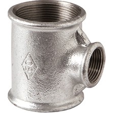 Atusa 1 1/2-3/4-1 1/2 Galvaniz Inegal Te