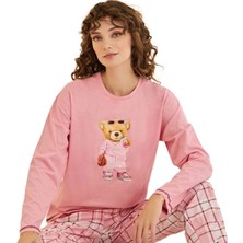 Bipamuk Doley Premuım Süprem Kumaş Kadın Pijama Takımı Yumuşak Dokulu S–2xl
