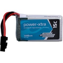 Power-Xtra PX1000XL2S - 2S1P - 7.4V 1000 Mah Li-Polymer Pil -15C