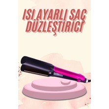 Epilons Saç Düzleştirici Seramik Kaplama Yüksek Isı Ayarlı Profesyonel 4 Kademeli 220 Decere