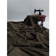 Çizgli Kadife Kumaş