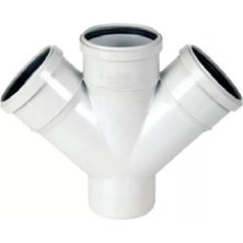 Wavin 125X100 Psb Çift Çatal