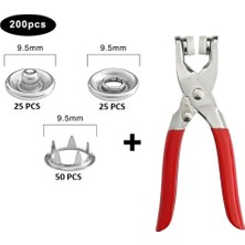 Ett Metal Düğme Pensesi ve Düğme Seti Dinç Store - 004982