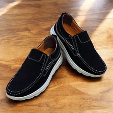 KAFKASLAR AYAKKABI Bağcıksız Tımberland Model Tam Ortopedik Gerçek Deri Günlük Erkek Ayakkabı