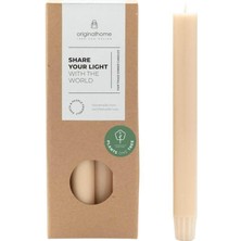 The Mia Şamdan Mumu Bej 20 cm