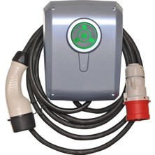 Makro Şarj 22 Kw Taşınabilir Şarj Cihazı 30 A 400V AC 40 Amper Kuru Asitli Jel Pil