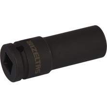 İzeltaş Izeltaş 1108067014 14 mm 1/2" Havalı Derin Lokma 6 Köşe