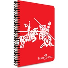 Faber-Castell Faber Castell Spiralli Defter Cr1 A4 Pp Kapak 60 gr - 100 Yp. Çizgisiz - 4 Adet