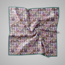 Piramit Naturel Eşarp | Yelpaze