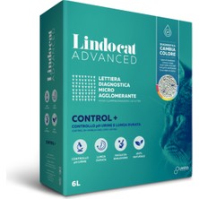 Lindocat Advanced Control Hastalık Teşhis Eden Renk Değiştiren Topaklanan Kedi Kumu 6l