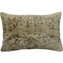 Kilim Antik El Dokuma Dekoratif Halı Kırlent Yastık Kılıfı 1401 - Vintage - Çok Renkli