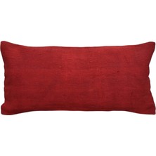 Kilim Antik El Dokuma Dekoratif Lumbar Kilim Kırlent Yastık Kılıfı 1362 - Yeni - Çok Renkli